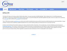 Tablet Screenshot of airnowgateway.org
